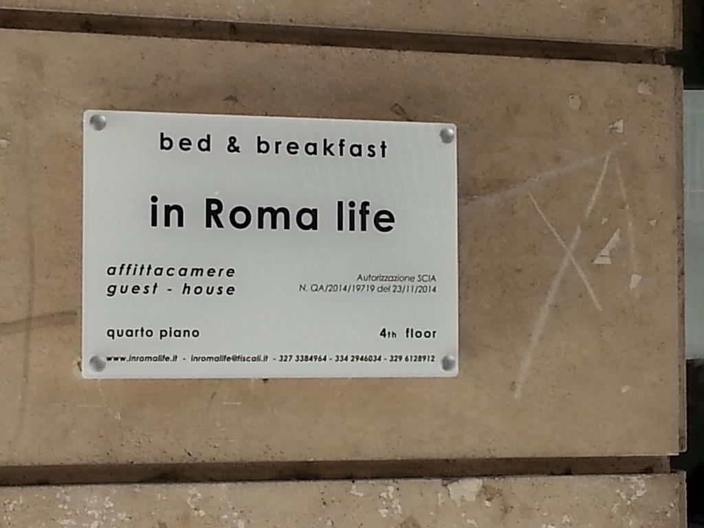 In Roma Life Hotell Exteriör bild